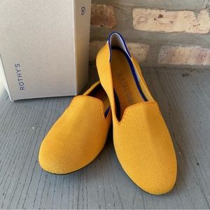 HTF Rothy’s lemondrop loafers 8.5